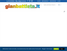 Tablet Screenshot of gianbattista.it